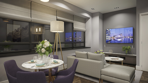 hzn-cgi-int - 01 - Horizon - Type 1 - Living Night- 600px - L